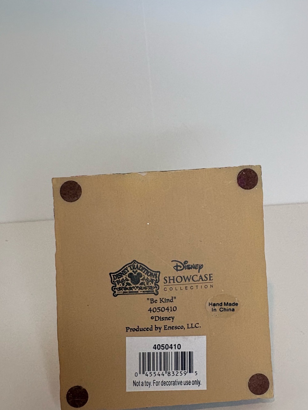 Disney Traditions Jim Shore "Be Kind" Belle Beauty & The Beast Figurine Retired - Picture 4 of 4
